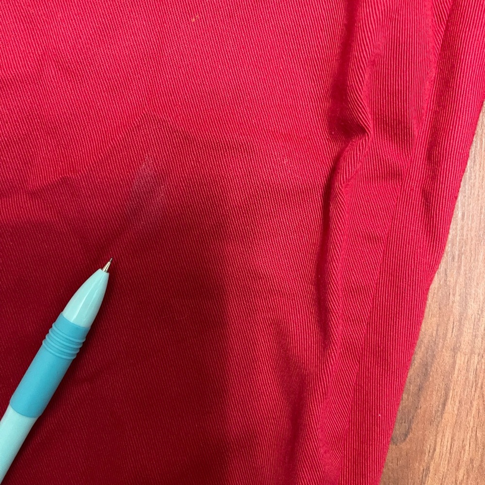 White Stag Classic Red Petite Pants - Picture 3 of 5